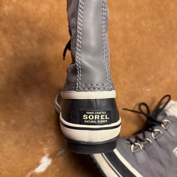 Sorel Waterproof Winter Snow Boots Women’s Size 9 Faux Fur Lined (Like New) - Picture 7 of 9